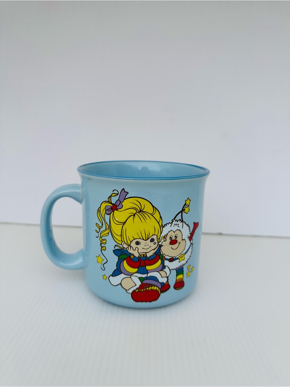 Rainbow Brite Ceramic Mug Light Blue
Glitter Sprite 1980s Retro Cartoon